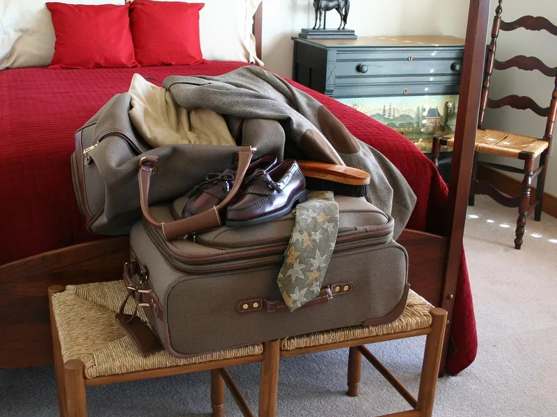 A weekend overnight bag