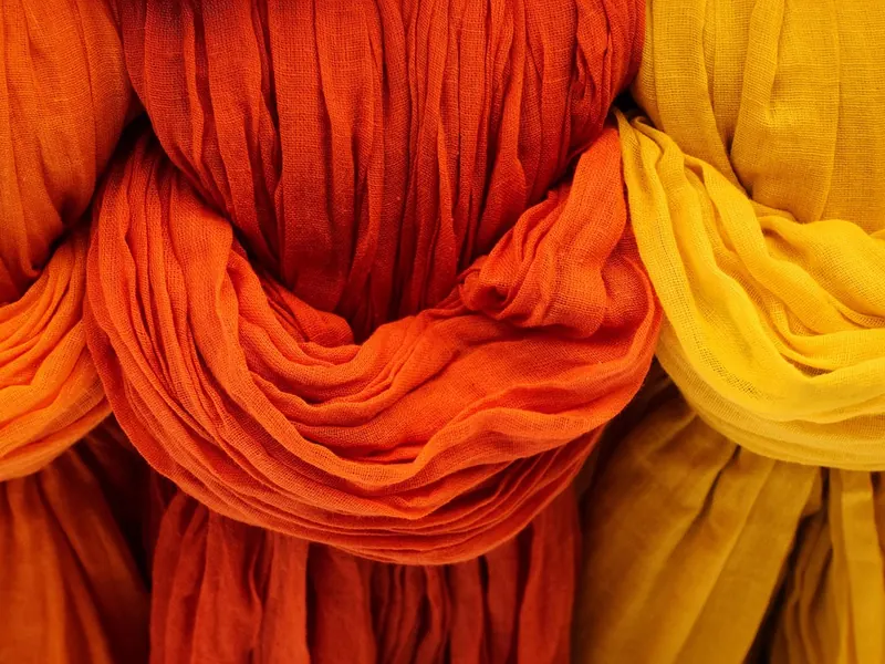 A cashmere-feel scarf