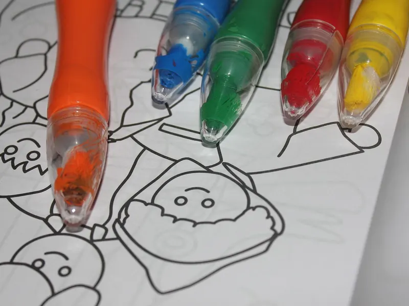 An Easter sticker and activity book
