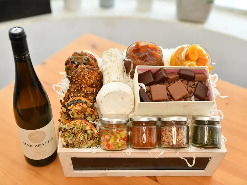 A premium food hamper