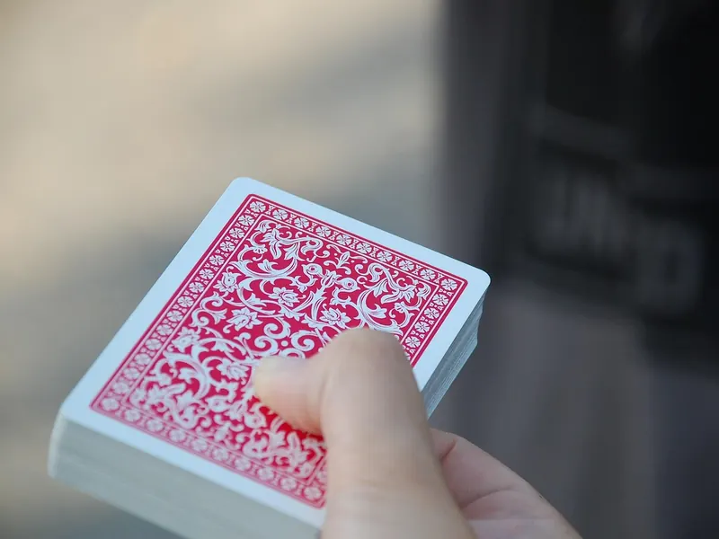 A pack of party card games
