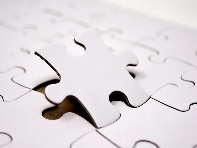 A 500-piece jigsaw puzzle