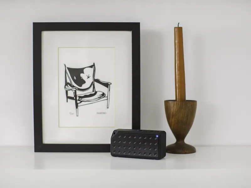 A compact Bluetooth speaker