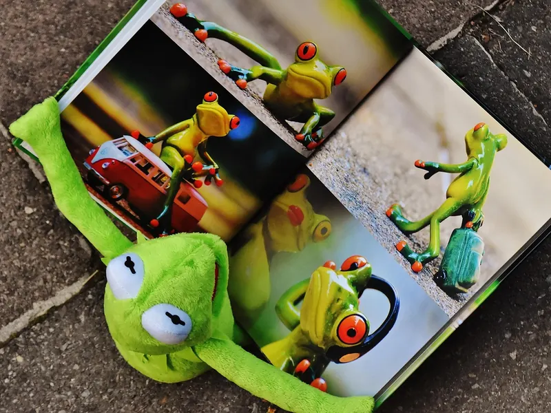 A personalised photo book