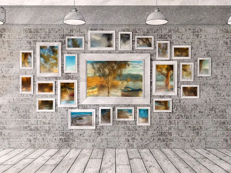 A digital photo frame