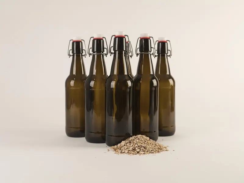 A craft beer tasting set