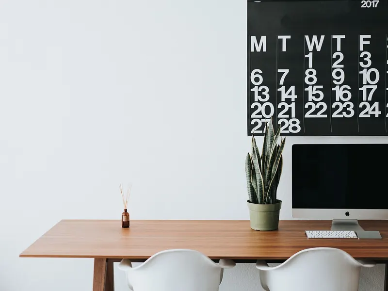 A photo calendar