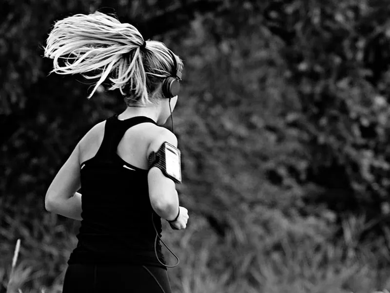 A running armband