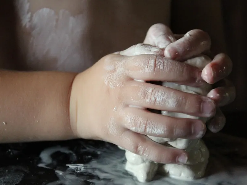 A play dough set
