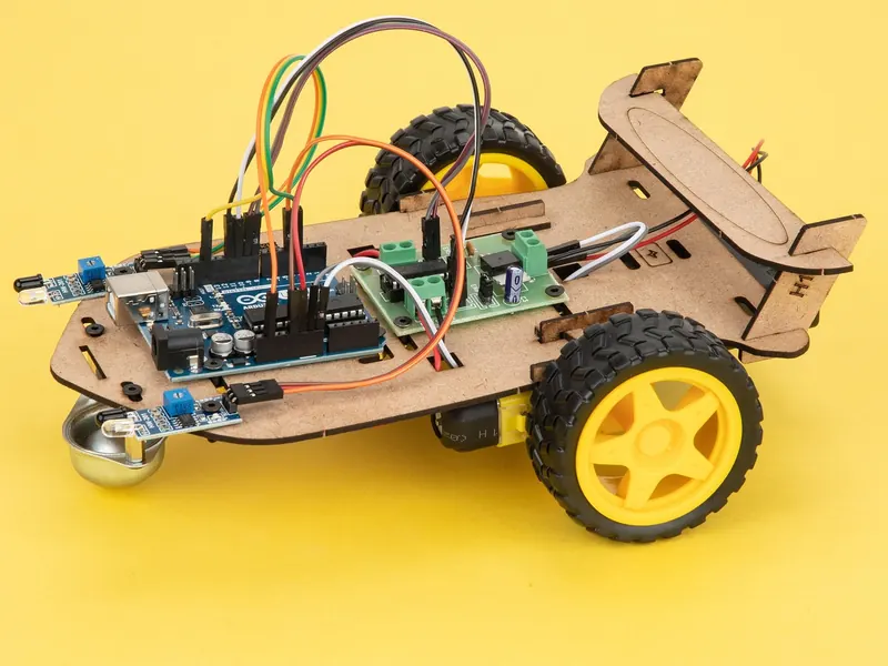 A beginner’s coding robot kit