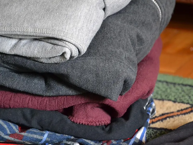 A heavyweight hoodie