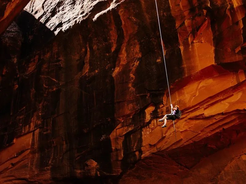 An indoor climbing session voucher