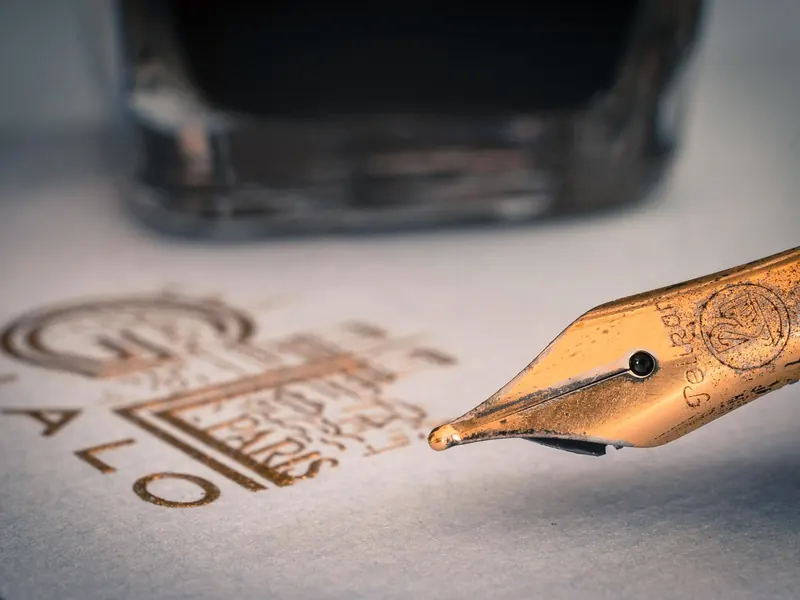 A calligraphy starter kit