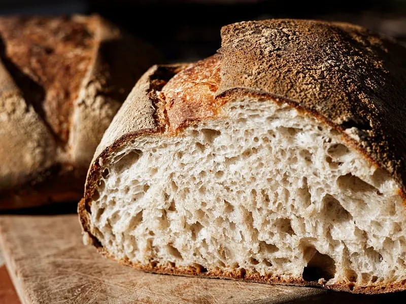 A sourdough bread-making kit