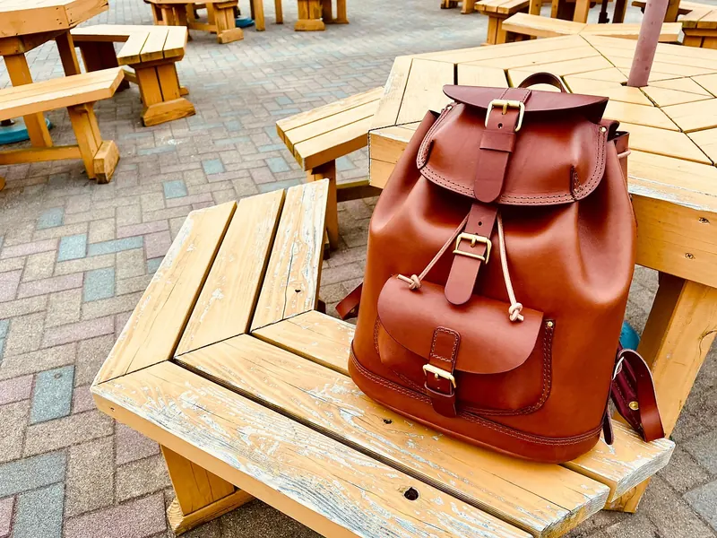 A packable lightweight rucksack